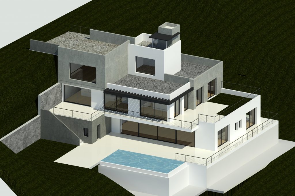 Contemporary Villa design from Marbella architects Eco Vida Homes