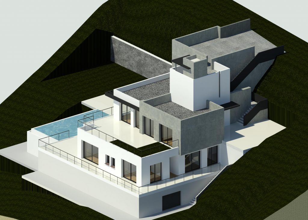 Beautiful villa design by Marbella architect