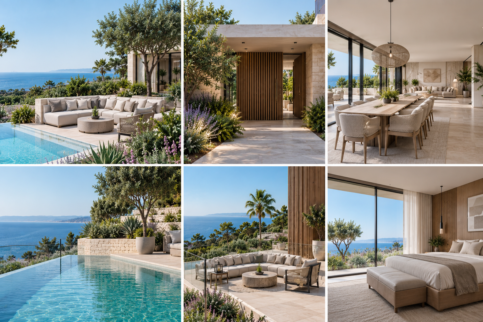 Sotogrande villa architecture design on awkward plot